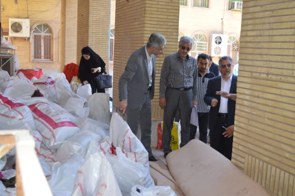 نشست جلسه آقای دکتر کچوییان (معاون نظارت ، ارزیابی و تضمین کیفیت ) با اعضای ستاد و امداد رسانی دانشگاه فرهنگیان استان خوزستان و بازدید از ستاد مرکزی و امداد رسانی در مدیریت امور پردیس های استان خوزستان