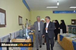 نشست جلسه آقای دکتر کچوییان (معاون نظارت ، ارزیابی و تضمین کیفیت ) با اعضای ستاد و امداد رسانی دانشگاه فرهنگیان استان خوزستان و بازدید از ستاد مرکزی و امداد رسانی در مدیریت امور پردیس های استان خوزستان