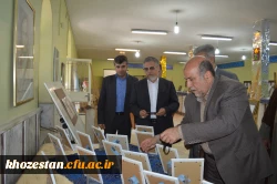 نشست جلسه آقای دکتر کچوییان (معاون نظارت ، ارزیابی و تضمین کیفیت ) با اعضای ستاد و امداد رسانی دانشگاه فرهنگیان استان خوزستان و بازدید از ستاد مرکزی و امداد رسانی در مدیریت امور پردیس های استان خوزستان