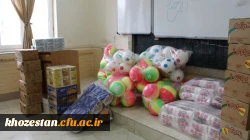 ارسال کمک های اهدایی مقاومت لبنان ، به سیل زدگان با همکاری و همراهی دانشگاه فرهنگیان استان خوزستان