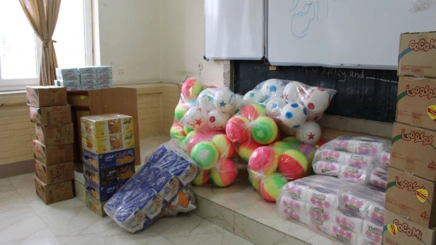 ارسال کمک های اهدایی مقاومت لبنان ، به سیل زدگان با همکاری و همراهی دانشگاه فرهنگیان استان خوزستان