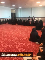 بازدید دکتر جرفی سرپرست مدیریت امور پردیس ها استان وهیأت همراه از واحد تابعه منطقه آزاد اروند