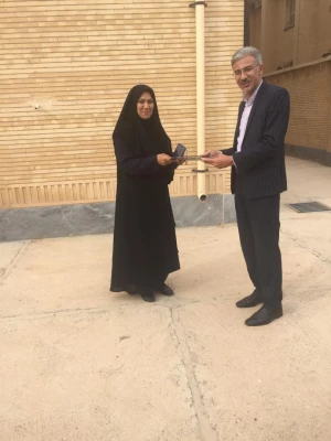 بازدید دکتر جرفی سرپرست مدیریت امور پردیس ها استان وهیأت همراه از واحد تابعه منطقه آزاد اروند