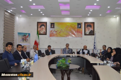 برگزاری جلسه شورای دانشجویی در مدیریت امور پردیس های استان خوزستان