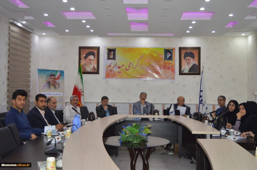 برگزاری جلسه شورای دانشجویی در مدیریت امور پردیس های استان خوزستان