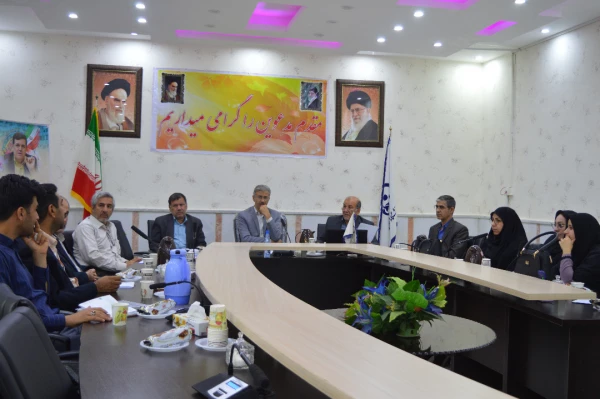 برگزاری جلسه شورای دانشجویی در مدیریت امور پردیس های استان خوزستان