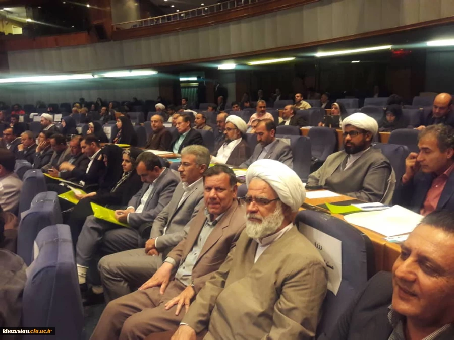 آغاز به کار نکوداشت یکصدمین سالگرد تاسیس تربیت معلم در ایران ، حضور سرپرست دانشگاه فرهنگیان استان خوزستان در نکو داشت یکصدمین سال تاسیس تربیت معلم