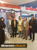 برپایی نمایشگاه وحضور مدیریت استانی دانشگاه فرهنگیان در نکو داشت