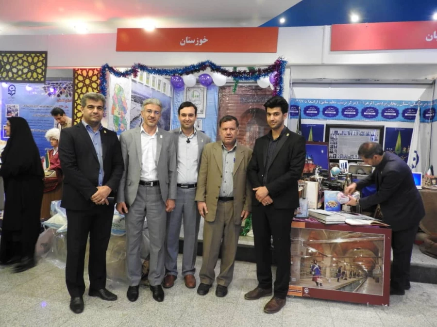 برپایی نمایشگاه وحضور مدیریت استانی دانشگاه فرهنگیان در نکو داشت