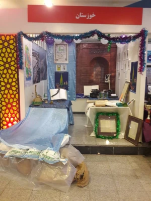 برپایی نمایشگاه وحضور مدیریت استانی دانشگاه فرهنگیان در نکو داشت