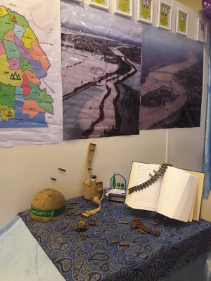 برپایی نمایشگاه وحضور مدیریت استانی دانشگاه فرهنگیان در نکو داشت