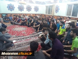 برگزاری نماز جماعت و افطاری مدیریت استانی با دانشجو معلمان اندیمشک و جلسه پرسش وپاسخ با دانشجویان