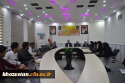 برگزاری جلسه شورای دانشجویی در مدیریت امور پردیس های استان خوزستان