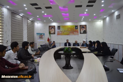 برگزاری جلسه شورای دانشجویی در مدیریت امور پردیس های استان خوزستان