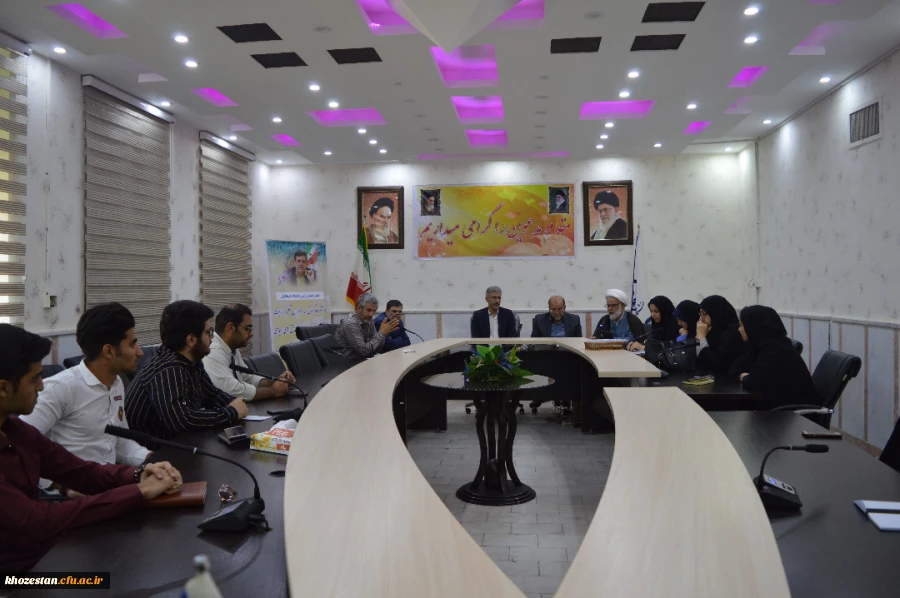 برگزاری جلسه شورای دانشجویی در مدیریت امور پردیس های استان خوزستان