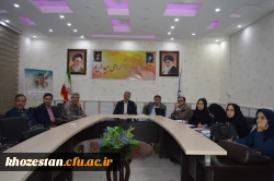 برگزاری جلسه شورای آموزشی در مدیریت امور پردیس های استان خوزستان
