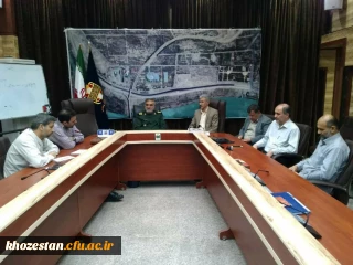 نشست علمی و فرهنگی دانشگاه فرهنگیان استان خوزستان و اداره کل بنیاد حفظ آثار ونشر ارزش های دفاع مقدس