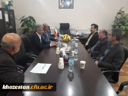بازدید یک روزه دکتر چناری (مدیر کل امور مالی سازمان مرکزی دانشگاه فرهنگیان )از کل پرردیس ها و مراکز دانشگاه فرهنگیان استان خوزستان