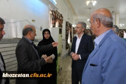 بازدید یک روزه دکتر چناری (مدیر کل امور مالی سازمان مرکزی دانشگاه فرهنگیان )از کل پرردیس ها و مراکز دانشگاه فرهنگیان استان خوزستان