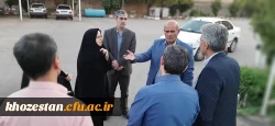 بازدید یک روزه دکتر چناری (مدیر کل امور مالی سازمان مرکزی دانشگاه فرهنگیان )از کل پرردیس ها و مراکز دانشگاه فرهنگیان استان خوزستان
