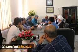 بازدید یک روزه دکتر چناری (مدیر کل امور مالی سازمان مرکزی دانشگاه فرهنگیان )از کل پرردیس ها و مراکز دانشگاه فرهنگیان استان خوزستان