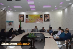 برگزاری دومین جلسه شورای پژوهشی استان در مدیریت امور پردیس های استان خوزستان