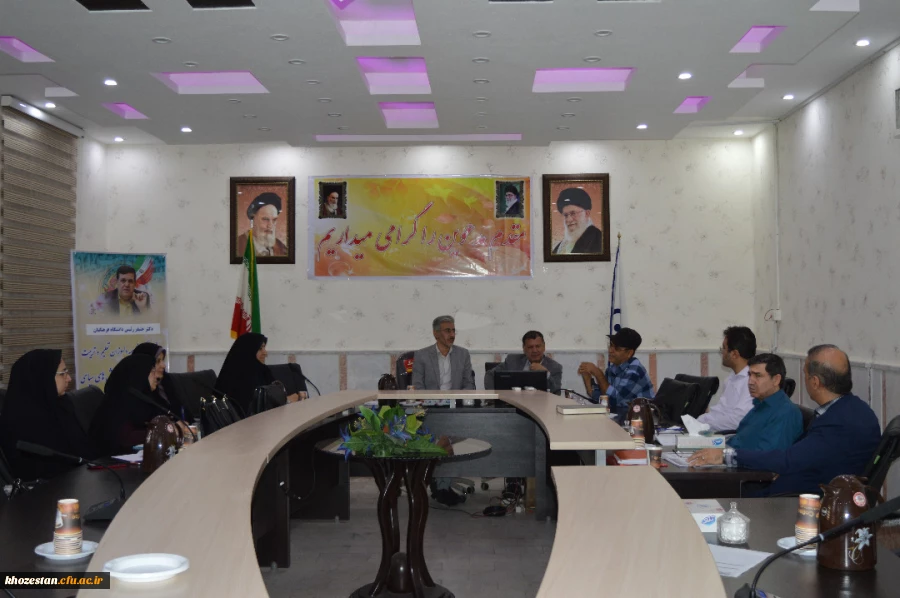 برگزاری دومین جلسه شورای پژوهشی استان در مدیریت امور پردیس های استان خوزستان