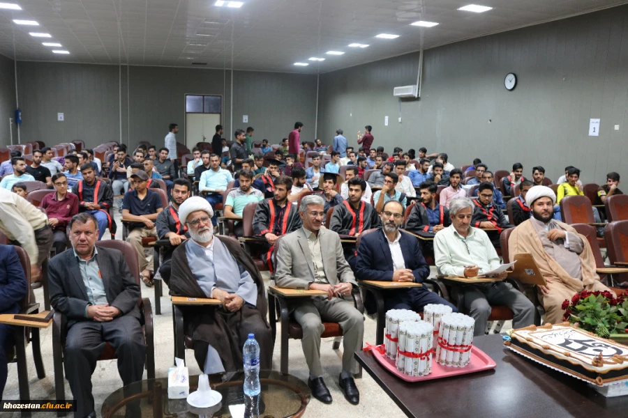 برگزاری جشن دانش آموختگی دانشجو معلمان دانشگاه فرهنگیان استان خوزستان