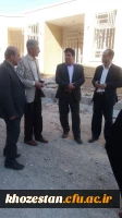 بازدید میدانی معاونت عمرانی استانداری ، مدیر کل آموزش و پرورش استان ، مدیر کل و مشاور امور بانوان استان ، سرپرست مدیریت امور پردیس های استان خوزستان از پردیس فاطمه الزهراء اهواز