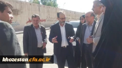 بازدید میدانی معاونت عمرانی استانداری ، مدیر کل آموزش و پرورش استان ، مدیر کل و مشاور امور بانوان استان ، سرپرست مدیریت امور پردیس های استان خوزستان از پردیس فاطمه الزهراء اهواز