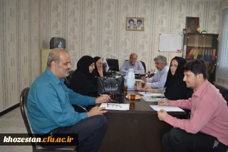 نشست آمادگی برای شرکت در المپیاد ورزشی در مدیریت امور پردیس های استان خوزستان