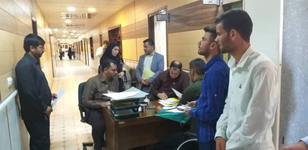 برگزاری مصاحبه داوطلبان حذف شده به دلیل فقدان شرط معدل در مدیریت امور پردیس های استان خوزستان