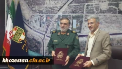 تفاهم نامه همکاری دانشگاه فرهنگیان استان خوزستان و بنیاد حفظ آثار و ارزش های دفاع مقدس خوزستان