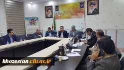 نشست سرپرست مدیریت امور پردیس های استان با معاون اداره کل آموزش و پرورش