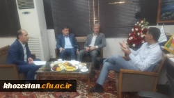 نشست سرپرست مدیریت استان با مدیر کل میراث فرهنگی