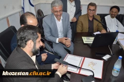 عزم جدی در راستای حمایت همه جانبه ی خیرین از دانشگاه فرهنگیان خوزستان با حضور استاندار محترم جناب آقای دکتر شریعتی بعنوان ریاست بنیاد خیرین دانشگاه فرهنگیان استان خوزستان
