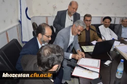 عزم جدی در راستای حمایت همه جانبه ی خیرین از دانشگاه فرهنگیان خوزستان با حضور استاندار محترم جناب آقای دکتر شریعتی بعنوان ریاست بنیاد خیرین دانشگاه فرهنگیان استان خوزستان