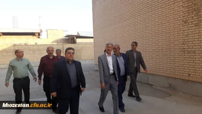 بازدید مدیر کل امور مالی دانشگاه فرهنگیان از پردیس ها و مراکز دانشگاه فرهنگیان استان خوزستان