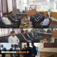 نشست هم اندیشی با محوریت شناسایی کمبود ها و تامین امکانات لازم جهت راه اندازی واحد تابعه دانشگاه فرهنگیان سوسنگرد