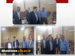 بازدید یک روزه مقام عالی دانشگاه فرهنگیان از استان خوزستان