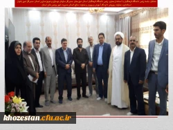 بازدید یک روزه مقام عالی دانشگاه فرهنگیان از استان خوزستان
