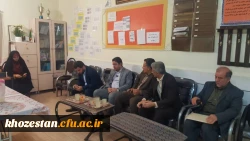 بازدید سرپرست دانشگاه فرهنگیان به همراه معاون اداره کل آموزش و پرورش و مدیر کل نوسازی مدارس استان خوزستان از بناهای جدید واگذار شده به دانشگاه