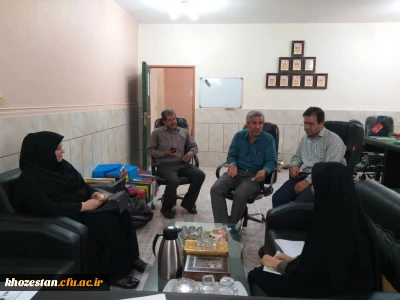 بازدید کارشناس مسئول نظارت ، ارزیابی و تضمین کیفیت استان خوزستان و مسئول روابط عمومی استان از روند مصاحبه با داوطلبان ورود به دانشگاه فرهنگیان