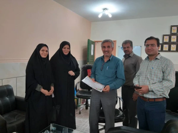 بازدید کارشناس مسئول نظارت ،ارزیابی و تضمین کیفیت استان خوزستان و مسئول روابط عمومی استان از روند مصاحبه با داوطلبان ورود به دانشگاه فرهنگیان