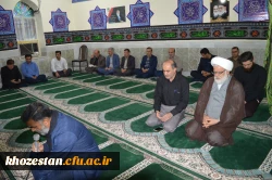 برگزاری مراسم پرفیض زیارت عاشورا در مدیریت امور پردیس های استان خوزستان