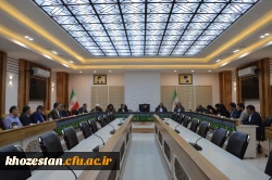 برگزاری جلسه هیأت امنای دانشگاه فرهنگیان استان خوزستان