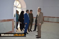 بازدید معاونت محترم پژوهشی دانشگاه فرهنگیان از پردیس فاطمه زهرا (س) اهواز 