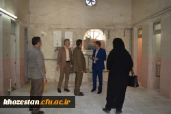 بازدید معاونت محترم پژوهشی دانشگاه فرهنگیان از پردیس فاطمه زهرا (س) اهواز 