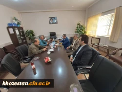 بازدید معاونت پژوهشی دانشگاه فرهنگیان از مرکز آموزش عالی امام رضا (ع) اندیمشک