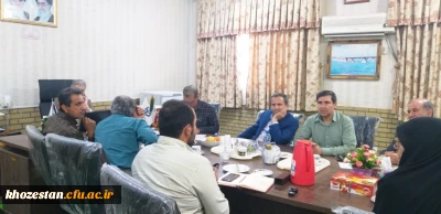 بازدید معاونت محترم پژوهشی دانشگاه فرهنگیان از مرکز آموزش عالی شیخ مرتضی انصاری دزفول 